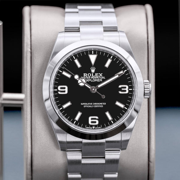 Rolex Explorer Black Dial 224270 Box & Papers