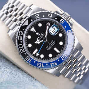 Rolex GMT Master II 126710BLNR “Batgirl” 40mm Box & Papers