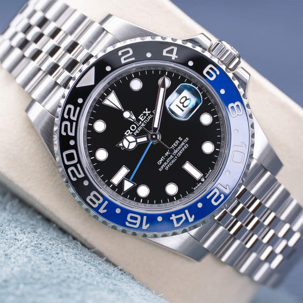 Rolex GMT Master II 126710BLNR “Batgirl” 40mm Box & Papers