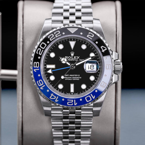 Rolex GMT Master II 126710BLNR “Batgirl” 40mm Box & Papers