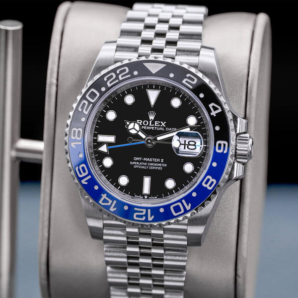 Rolex GMT Master II 126710BLNR “Batgirl” 40mm Box & Papers