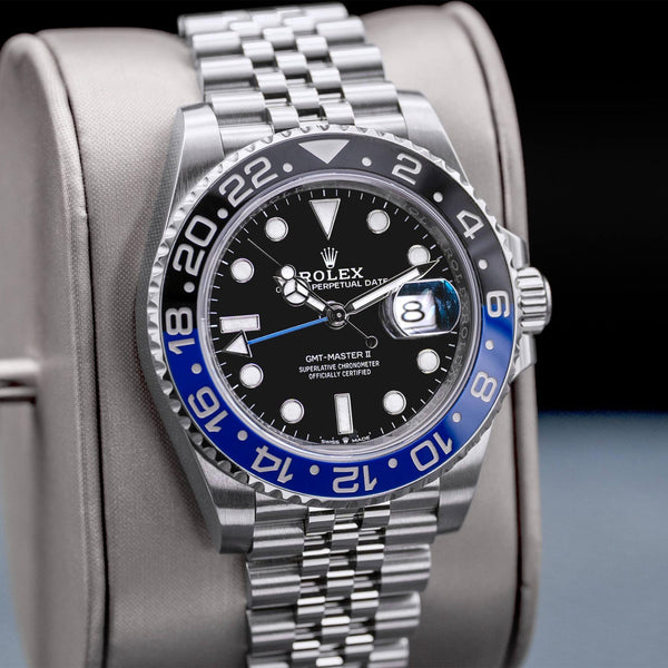 Rolex GMT Master II 126710BLNR “Batgirl” 40mm Box & Papers