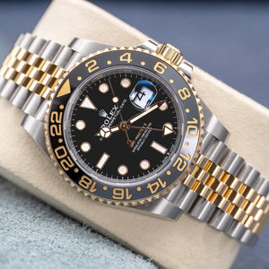 Rolex GMT Master II “Zombie” 126713GRNR Two Tone 40mm Box & Papers