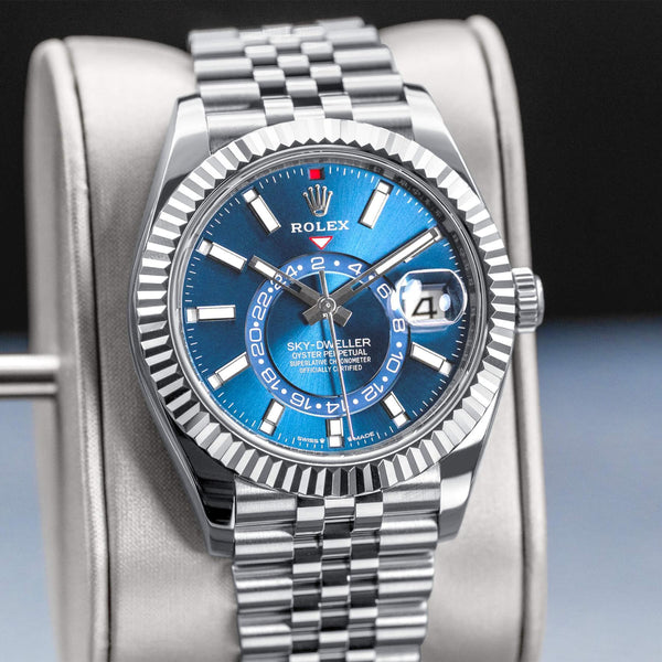 Rolex Sky-Dweller 336934 Blue Dial 42mm Box & Papers