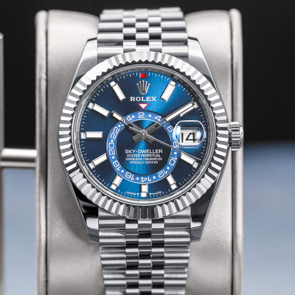 Rolex Sky-Dweller 336934 Blue Dial 42mm Box & Papers