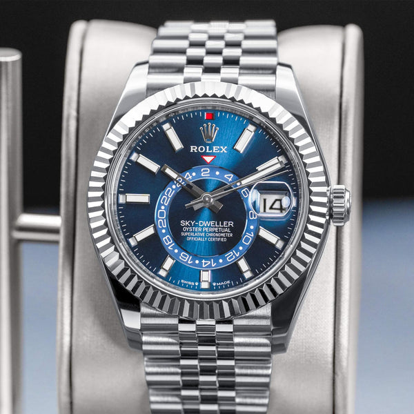Rolex Sky-Dweller 336934 Blue Dial 42mm Box & Papers