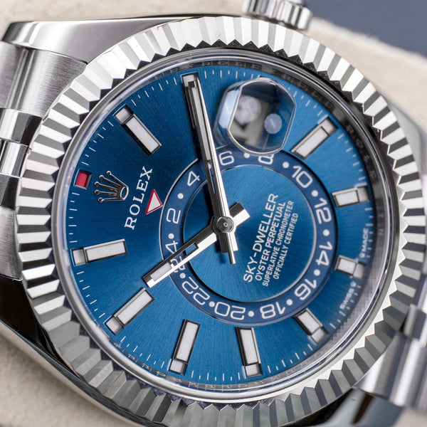Rolex Sky-Dweller 336934 Blue Dial 42mm Box & Papers