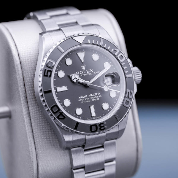 Rolex Yacht Master Titanium Black Dial 226627 42mm Box & Papers