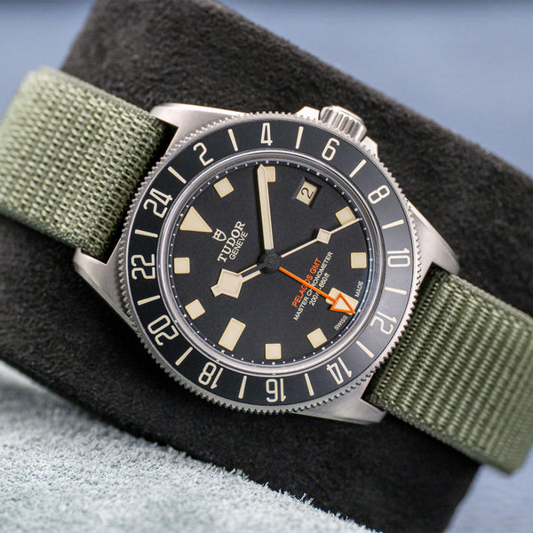 Further front view of Tudor Pelagos FXD GMT M2542G267NU