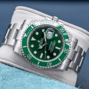 Rolex Submariner “Hulk” 116610LV Green Dial 41mm 2013 Box & Papers
