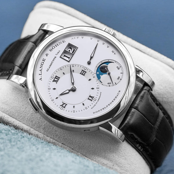 A. Lange & Sohne Lange 1 109.025 Silver Dial 38.5mm 2019 Box & Papers
