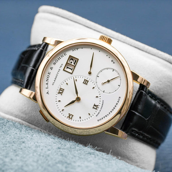 Front view of A. Lange & Sohne Lange 1 191.032 Rose Gold 