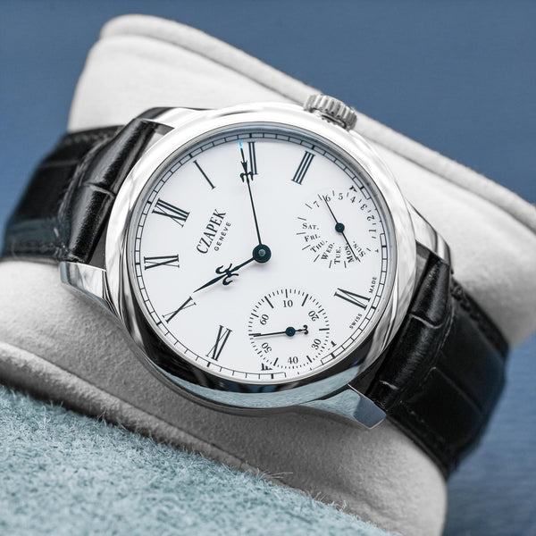 Czapek Quai des Bergues No.25 QDB25 White Dial 42.5mm 2018 Box & Papers