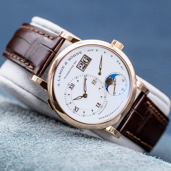 A. Lange & Sohne Lange 1 Moonphase 192.032 Silver Dial 38.5mm 2025 Box & Papers