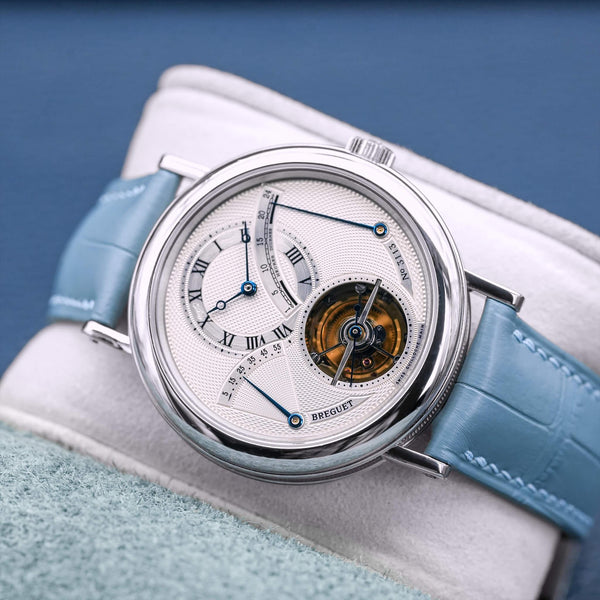 Breguet Classique Tourbillion Power Reserve 3657PT White Dial 39mm Watch Only