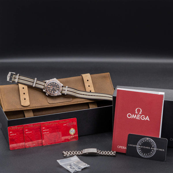 Omega Seamaster Diver 300M No Time To Die 007 Edition 42mm 2021 with box and papers