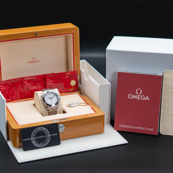 Omega Seamaster Diver 300M White Dial 42mm 2024 Box & Papers