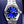 Vacheron Constantin Overseas 4600V Womens Blue Dial 34.5mm Box & Papers