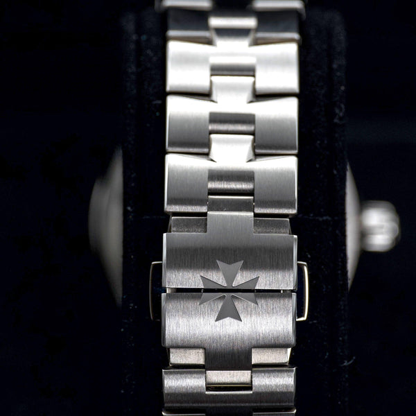 Vacheron Constantin Overseas 4600V Womens Blue Dial 34.5mm Box & Papers