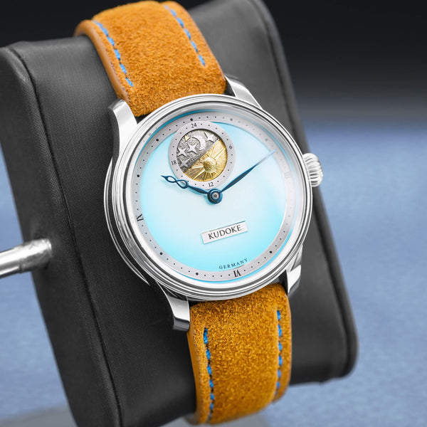 Close-up opposing view of Kudoke 2 “Bluebird” Limited Edition