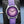 Slight angled view of H. Moser & Cie Centre Seconds Purple Enamel 1201-1200