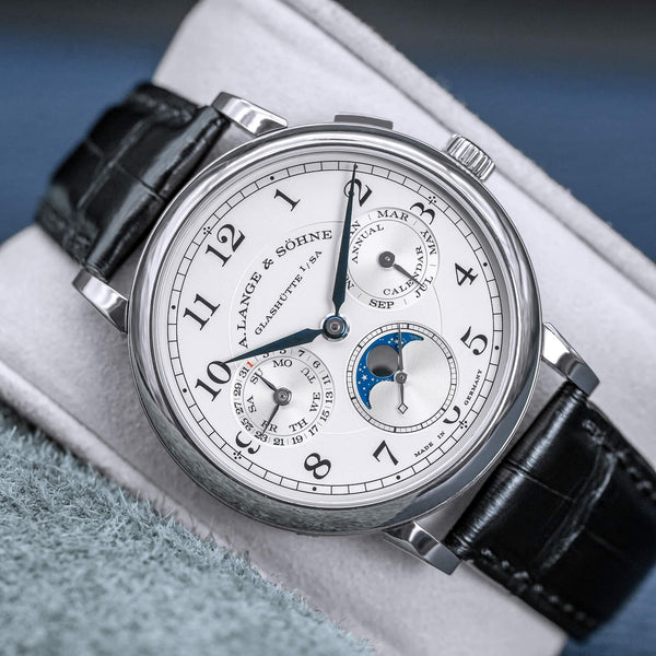 A. Lange & Sohne 1815 Annual Calendar 238.026 White Gold 40mm Box & Papers